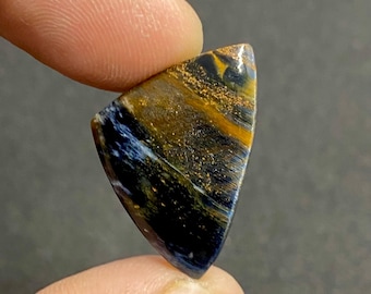 Rare Quality Pietersite Cabochon - Designer Pietersite Gemstone - Handmade Gemstone - Triangle Shape Cabochon...26x18x5mm...16.5Ct