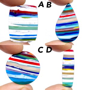 Beautiful Surfite Cabochon... California Surfite Gemstone...Mix Shape Cabochon...Polished Handmade Gemstone...Making For Jewelry