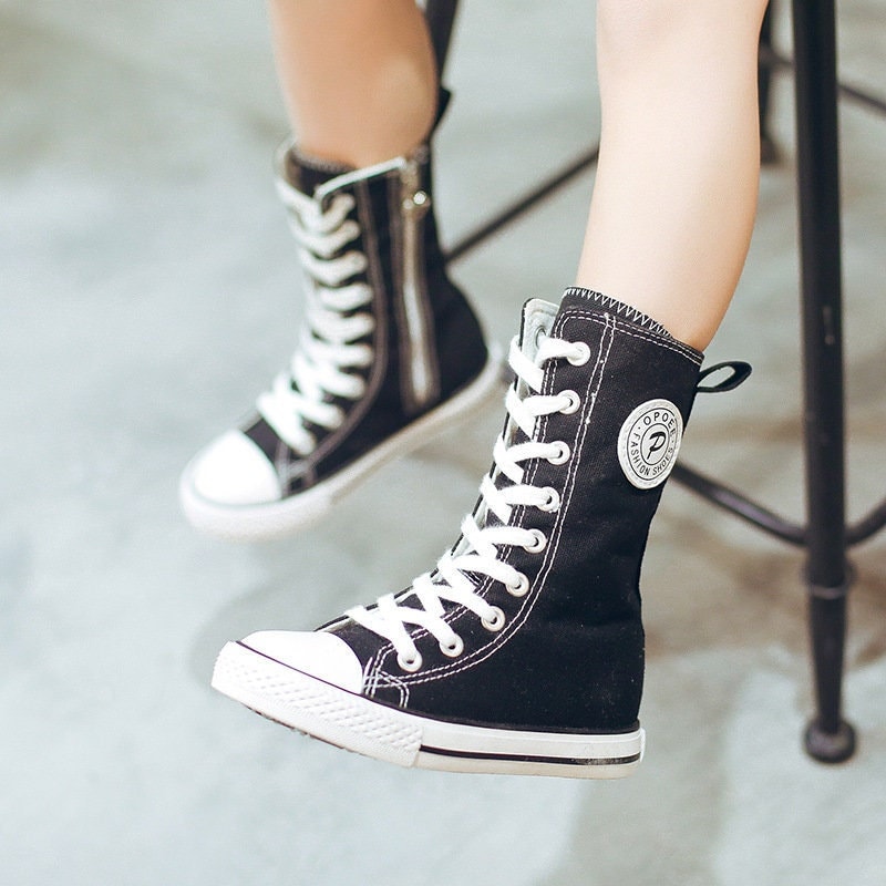 Knee High Converse - Etsy Knee High Converse - Etsy
