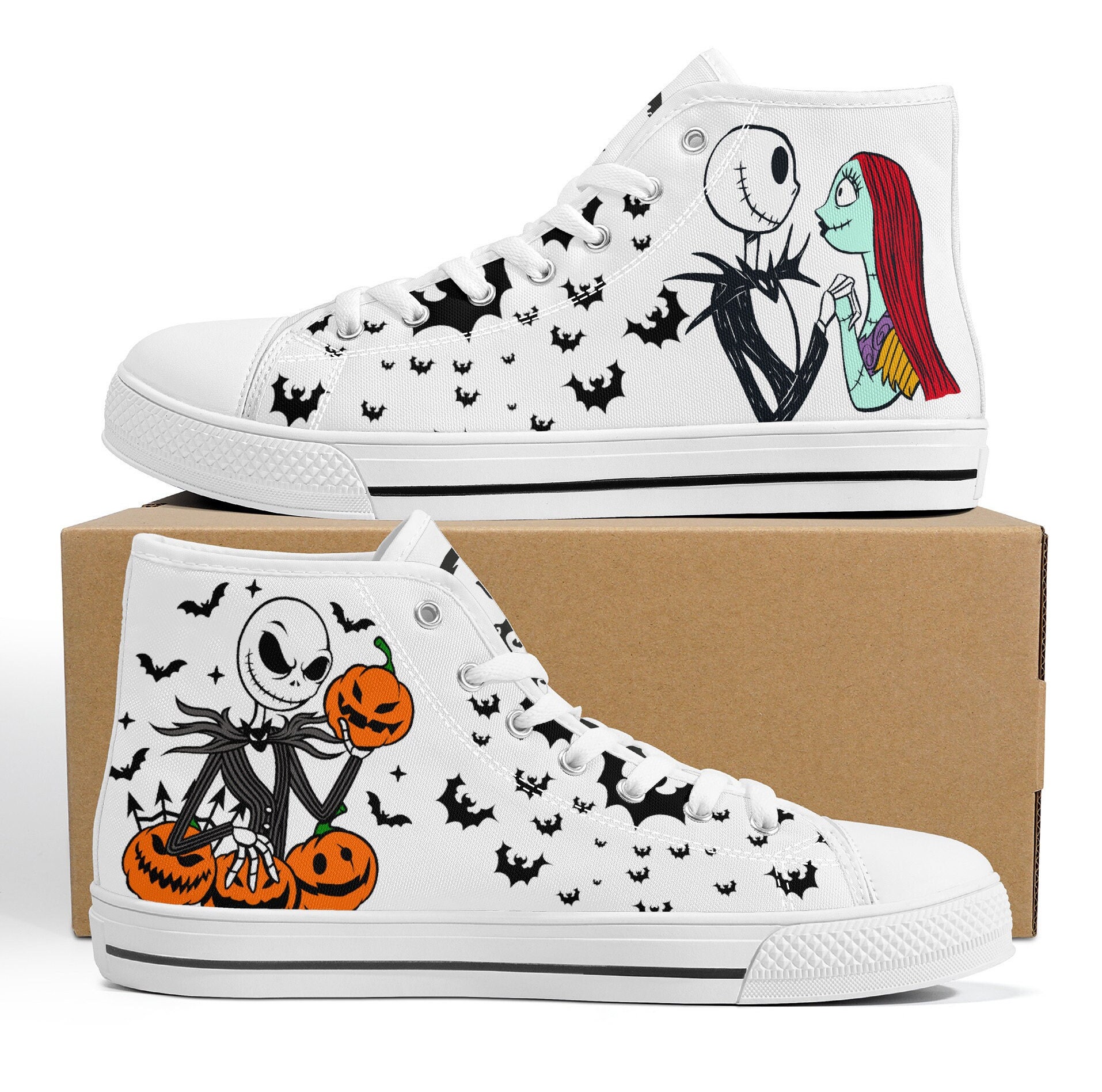 Jack skellington shop high top sneakers