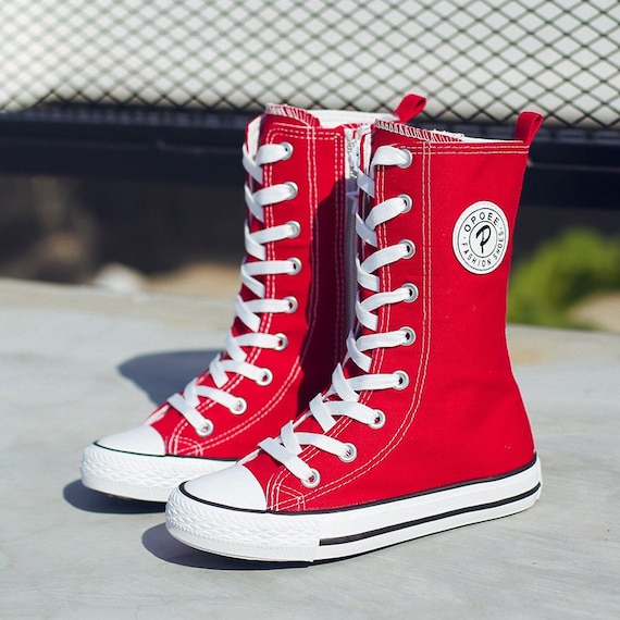 Zapatos altos para niños / Converse / para Etsy España