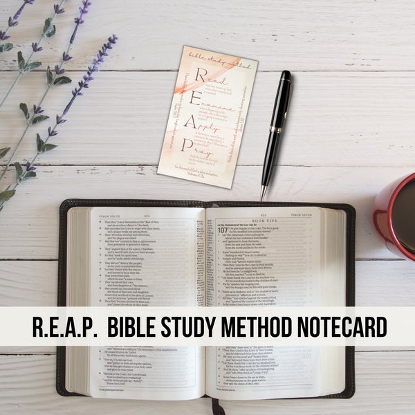 Bible Study Method, Christian Study Tools, Reap Bible Study Tools, Tools to Study the Bible, Biblical Guide, Women Bible Study PDF