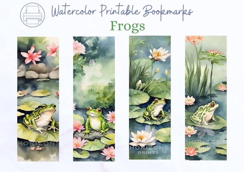 Frog And Toad Printable Bookmarks
