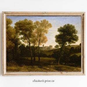 Antique Landscape Print