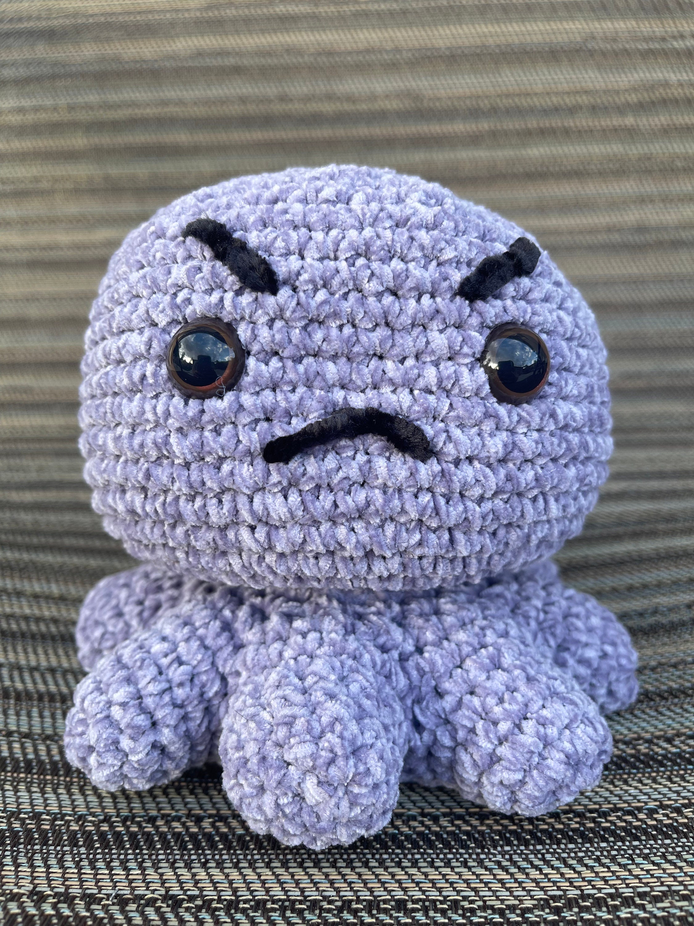 Grumpy octopus plush on sale
