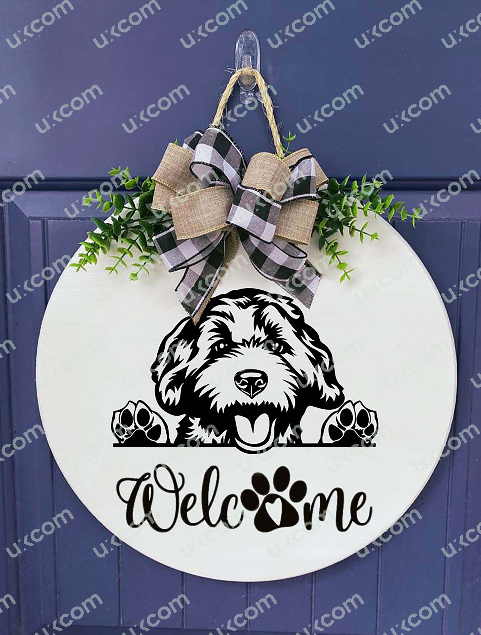 Labradoodle Goldendoodle Peeking Dog Commercial Breed Labradoodle Mom ...