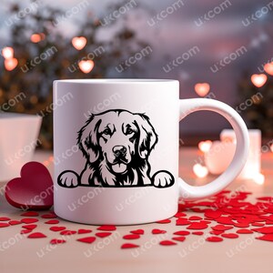 Golden Retriever Svg Set 4 Files Bundle Golden Mom Cute Golden ...