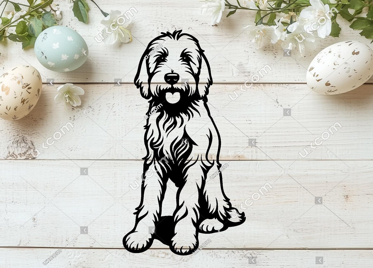 Goldendoodle Peeking Dog Set 3 Goldendoodle Svg Labradoodle Svg Canine ...