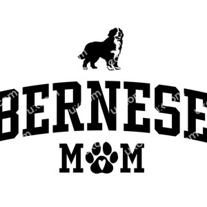 Bouvier bernois maman bernois SVG Commercial maman bernoise Canine bernois tshirt race CNC Svg Dxf Png EPS Clipart Cricut Cut File vinyle