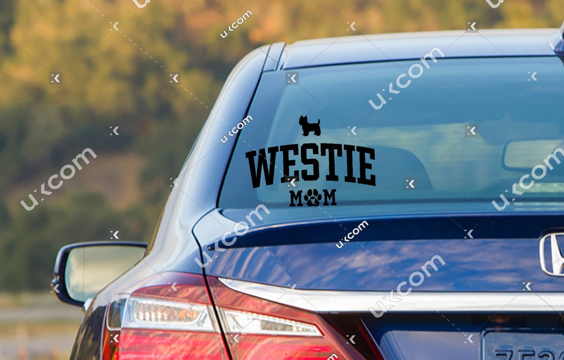 Westie Svg West Highland White Terrier Westie Mom Svg Commercial Tshirt ...