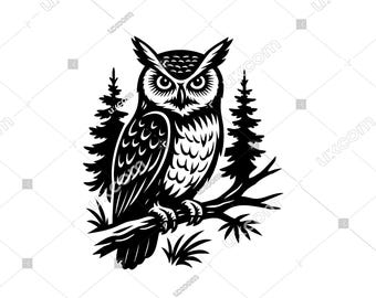 プエオ - フクロウ SVG - フクロウ SVG - フクロウの絵 SVG - プエオ
