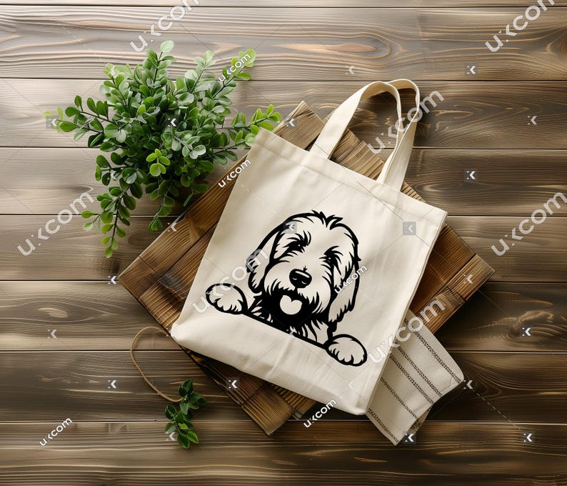 Goldendoodle Peeking Dog Set 3 Goldendoodle Svg Labradoodle Svg Canine ...