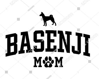 Basenji svg cute basenji mom tshirt basenji vinyl Commercial basenji mom canine SVG PNG EPS Clipart basenji Vector Cricut cut File download