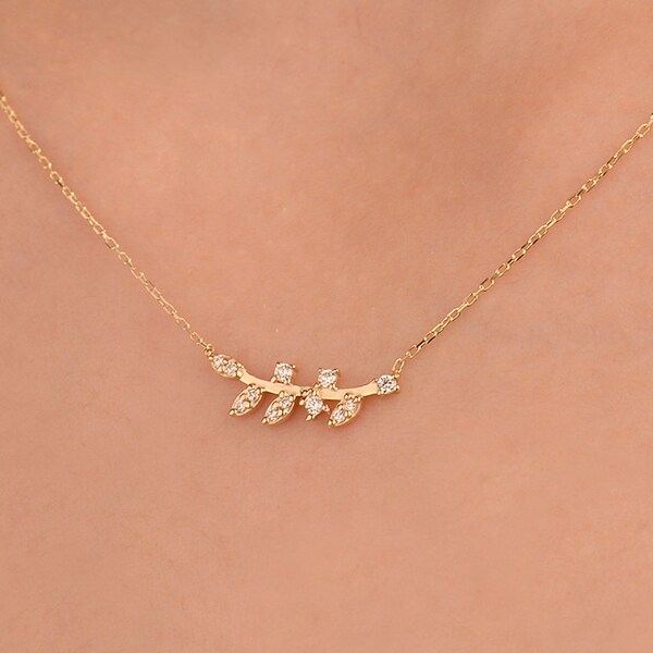 Olive Branch Charm Etsy