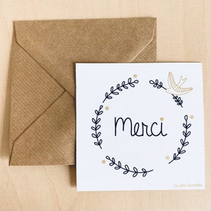 Carte postale - Merci