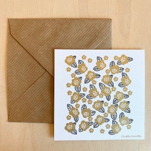 Carte postale - Les fleurs