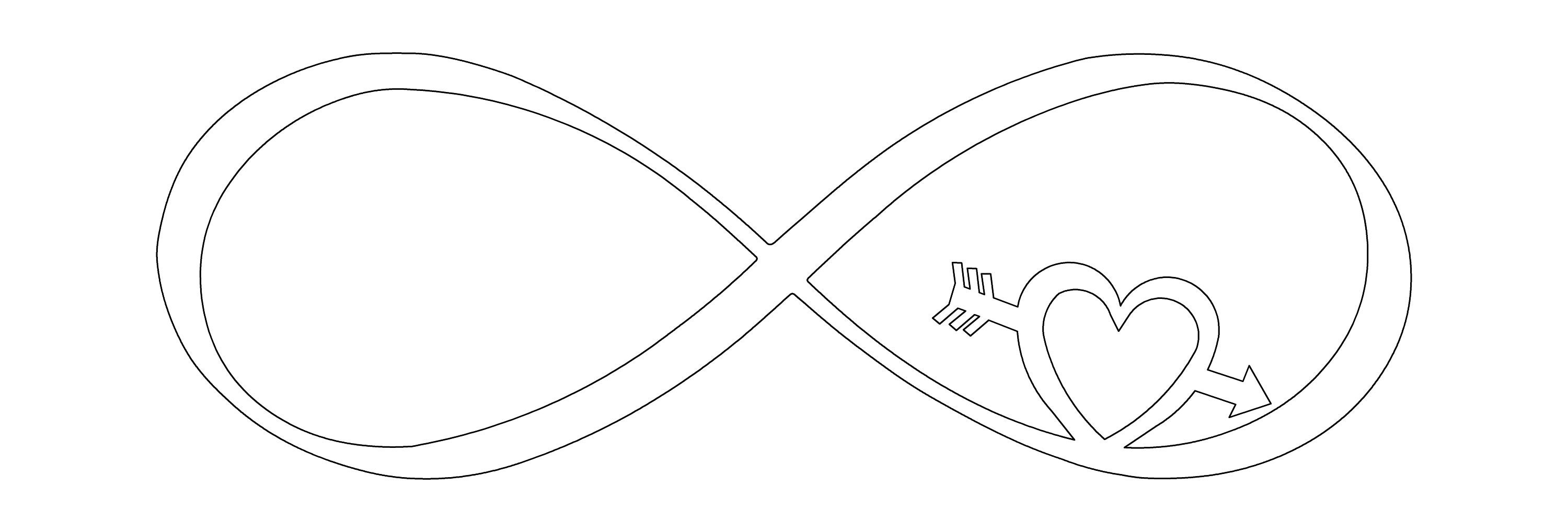 Infinity With Heart Dxf Jpg Png Svg Clip Art Cut File for - Etsy Singapore