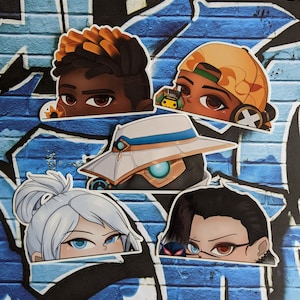 Valorant Peeker Stickers Assorted 3
