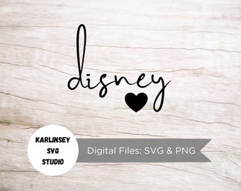 Cuore, Topolino, Minnie, Magia, Castello, San Valentino, SVG, PNG, file di taglio, silhouette, Cricut, download digitale, artigianato, istantaneo, vacanza