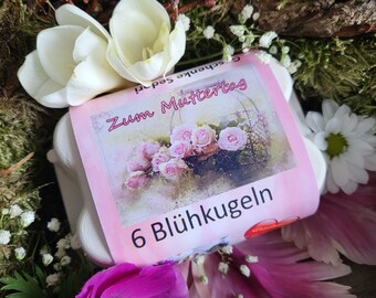 Small gift for mom. Grandma, friend, neighbor, teacher, souvenir, flower ball, flower seeds