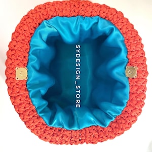 Raffia Fringe Accented Flap Clutch Bag