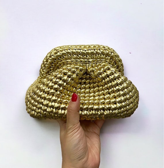 Fashion Woman Luxury Clutch Purse - Gold | Konga Online Shopping