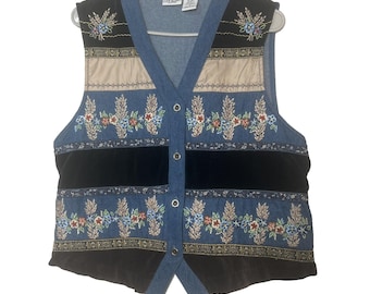トップス TRUJILLO'S WEAVING VEST S Vintage John Trujillo's Weaving House Chimayo New Mexico 100