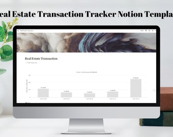 Real Estate Notion Transaktions-Tracker Vorlage
