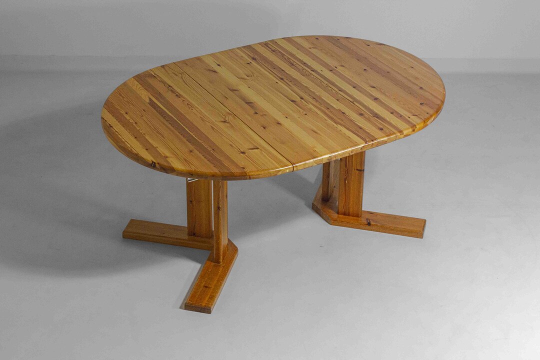 Extendable Pine Dining Table by Rainer Daumiller, 1970s - Etsy Australia