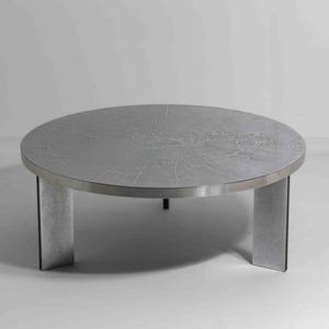 Brutalistischer Couchtisch von Heinz Lilienthal, 60er Jahre