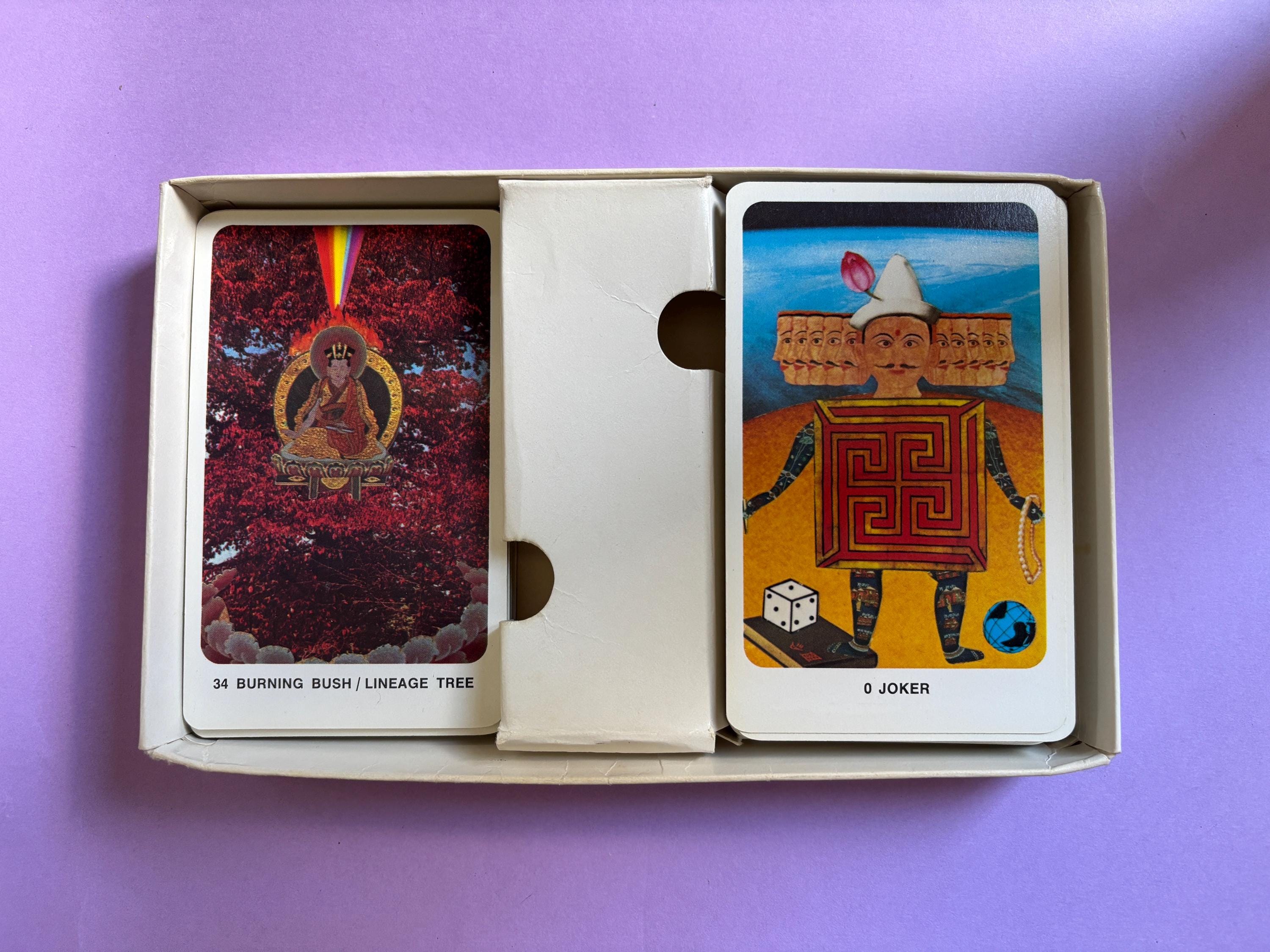 Vintage 1977 Secret Dakini Oracle Deck: Tantric Divination Tarot