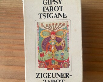 RARE Gipsy Tarot Tsigane Zigeuner-tarot 1982 New Age - Etsy