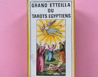 趣味・スポーツ・実用 GRAND ETTEILLA EGYPTIAN GYPSIES TAROT Rare Grand Etteilla Tarot - Egyptian Gypsies Tarot 78 Cards