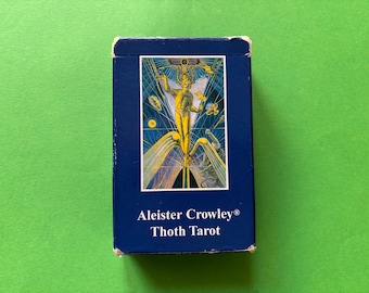 Aleister Crowley 1996 AG Muller Thoth Tarot Caja azul