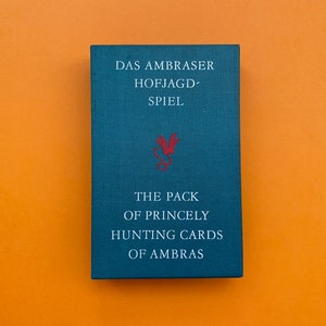 hallazgo poco común Das Ambraser Hofjagdspiel: el paquete de cartas de caza principescas de Ambras. - Texto en alemán e inglés. 1971 OOP Nuevo México
