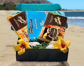 Premium Hawaiian chocolates - gift for her - gift for him - premium gift -  chocolate box  - chocolate box