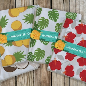 Hawaiian Kitchen Towel | Tea Towel