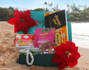 Hawaiian Holiday Box | Hawaiian Box | Christmas Gift | Hawaii | Macadamia | Made in Hawaii |