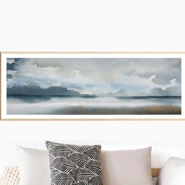 Narrow Horizontal Wall Decor Etsy