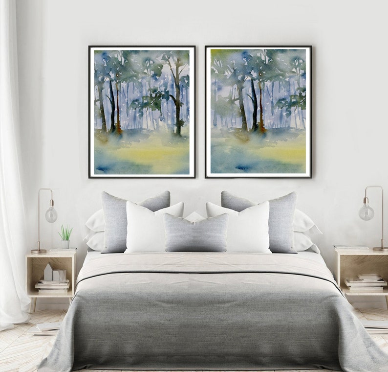 Calming Wall Art Print Tranquil Decor Art Mindfulness Etsy