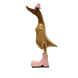 Runner duck small, runner duck with hat & shoes, garden decoration