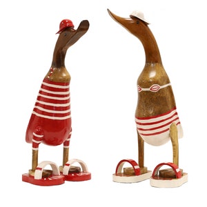 Runner duck 40 cm; different colors; pair with bathing shoes and cap