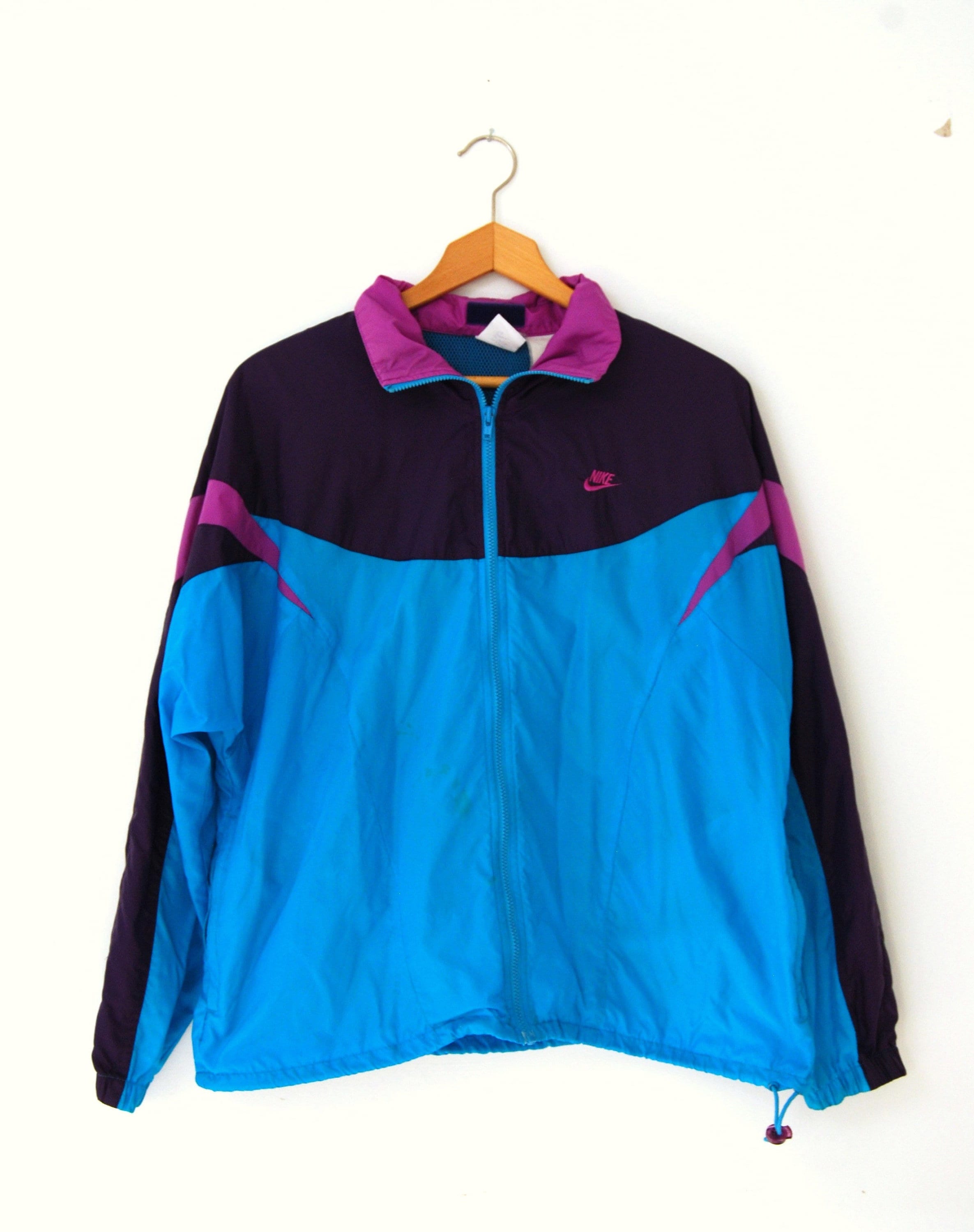 Nike Windbreaker Blue Purple - Etsy 