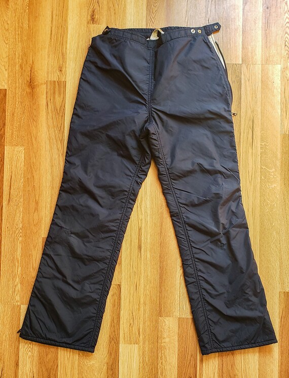 Vintage 70s Navy Snowpants from Roffe Skiwear - image 2