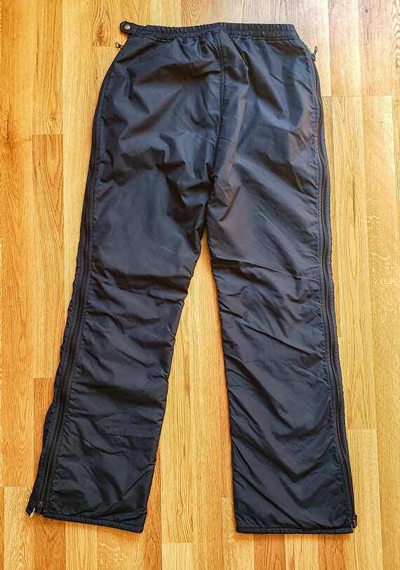 Vintage 70s Navy Snowpants from Roffe Skiwear - image 3