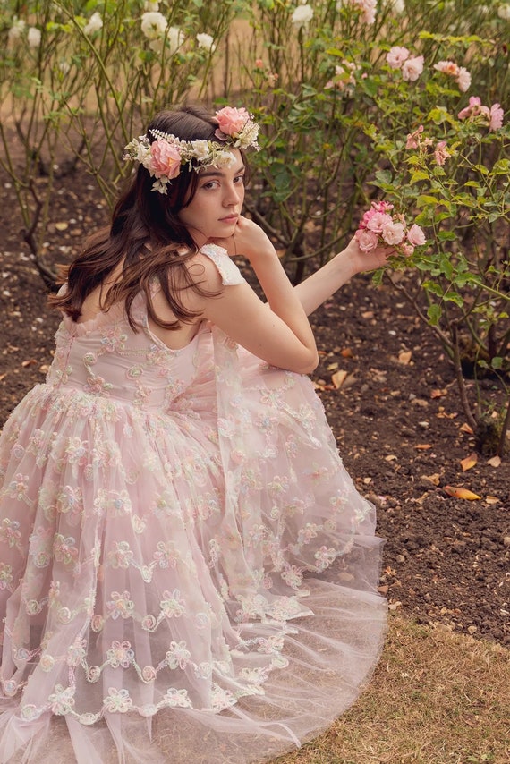 Baby Pink Fairy Dress Princess Dress Summer Dress for Women - Etsy