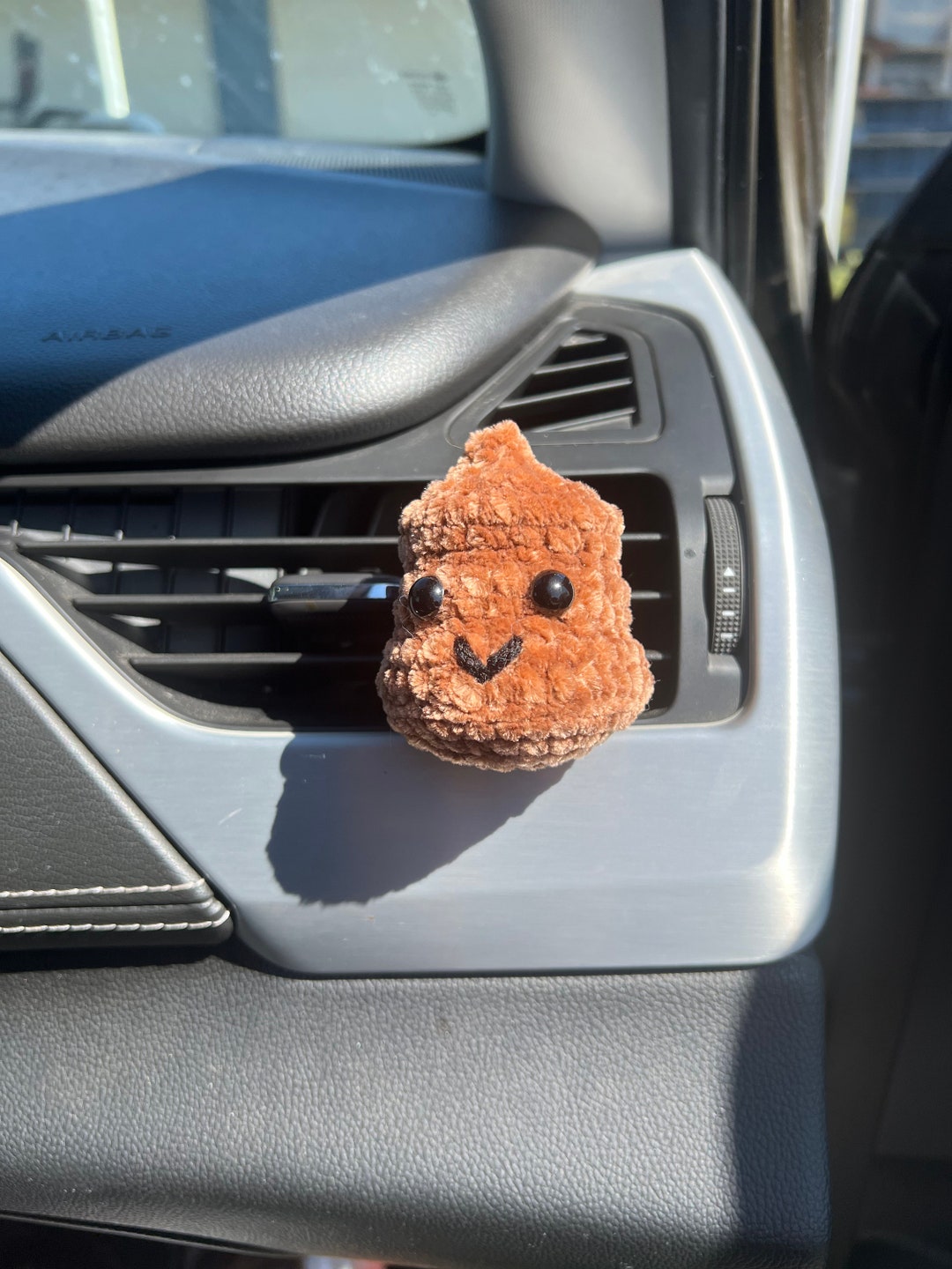 Poop Emoji Car Vent Buddy Car Vent Buddy Car Vent Clip Etsy