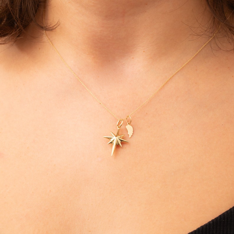 14K 18K Real Solid Gold Figures, Small Tiny Charms for Bracelet and