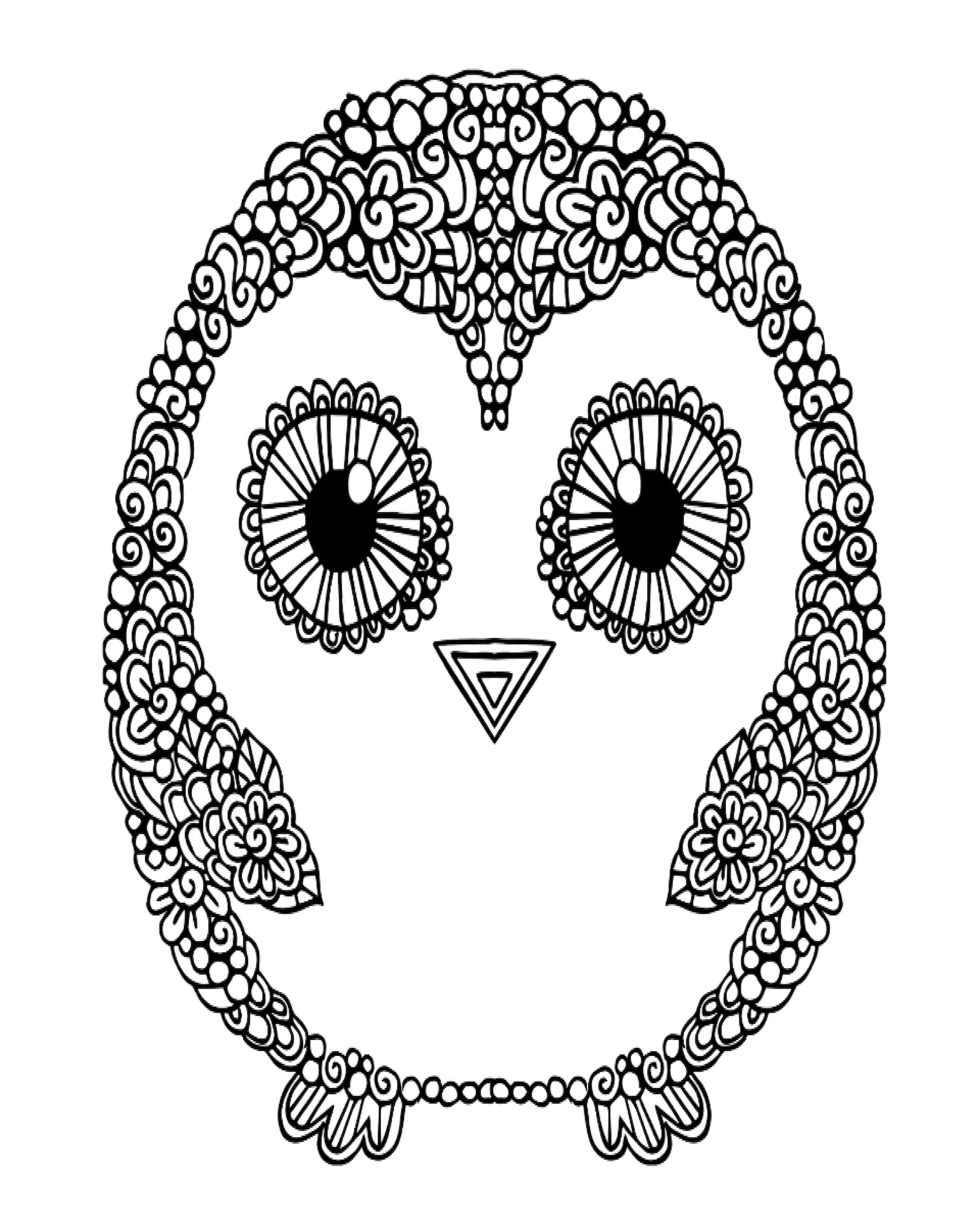 Animal Mandala Coloring Pages Adult Coloring Pages Printable Etsy