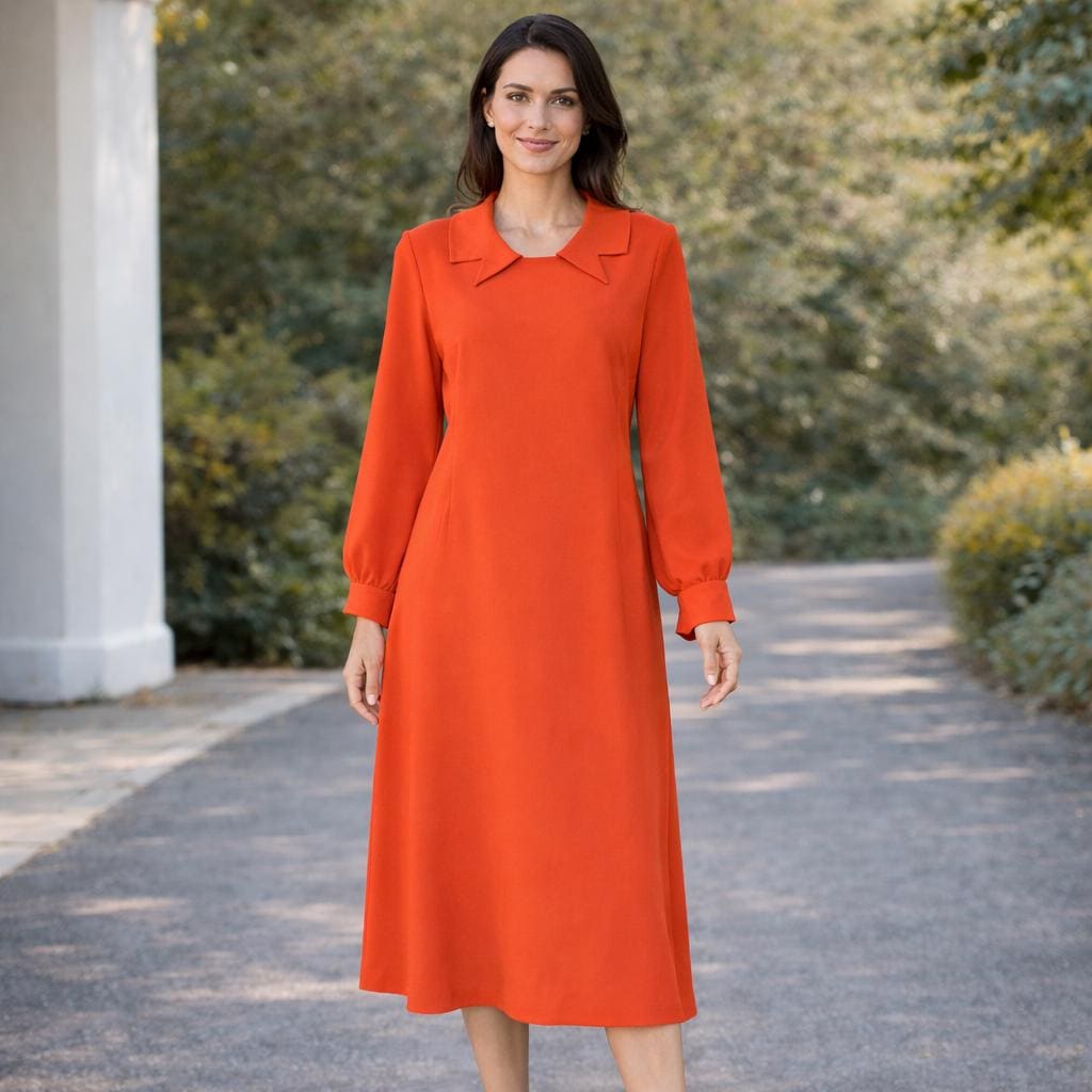 Orange 60s Mod Style Dresses Orange Mod Dress, Space Age Dress, Orange 60s Dress, 1960s Shift Orange 60s Mod Style Dresses Orange Mod Dress, Space Age Dress, Orange 60s Dress, 1960s Shift